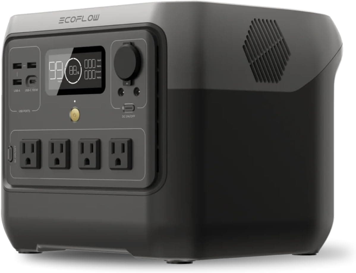 EF ECOFLOW Portable Power Station RIVER 2 Pro 700, 716Wh 800W