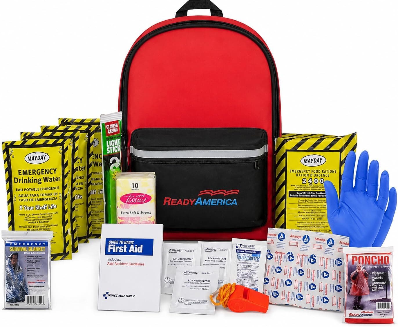 Ready America 70180 Emergency 1-Person 3-Day Backpack